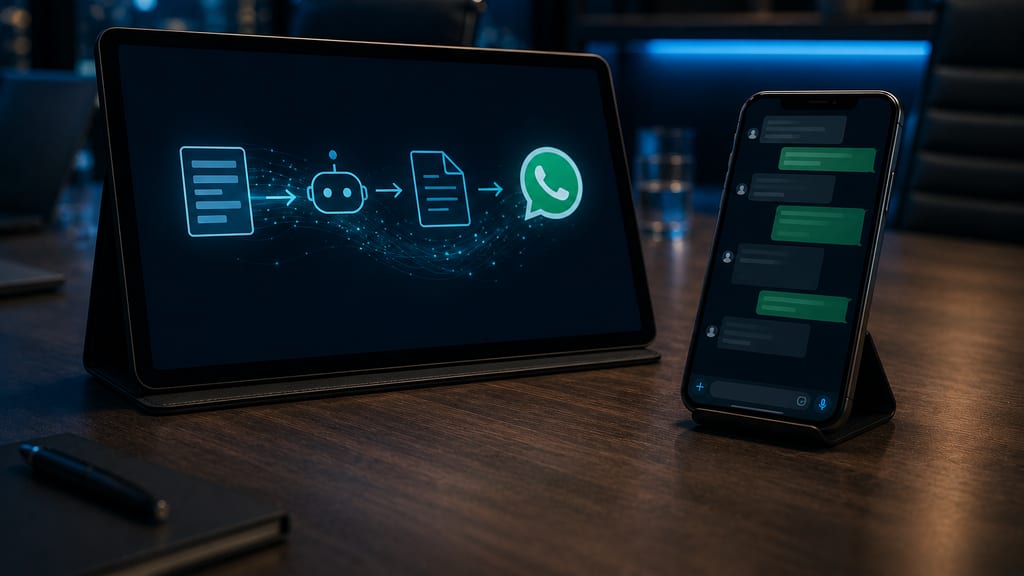 Automação de lead do formulário do site direto para o WhatsApp Business