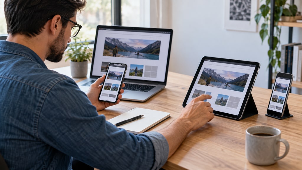Gráficos de performance e Core Web Vitals para otimização mobile